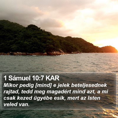 1 Sámuel 10:7 KAR Bible Verse Image