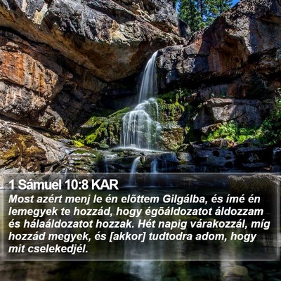 1 Sámuel 10:8 KAR Bible Verse Image