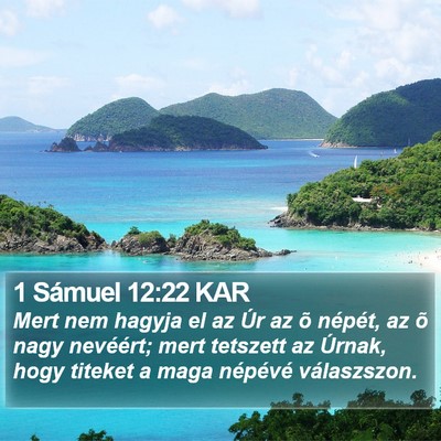 1 Sámuel 12:22 KAR Bible Verse Image