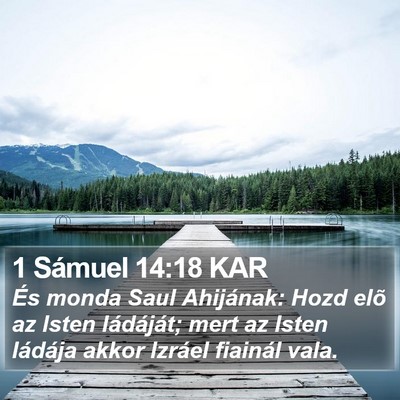 1 Sámuel 14:18 KAR Bible Verse Image