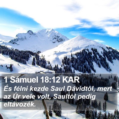 1 Sámuel 18:12 KAR Bible Verse Image