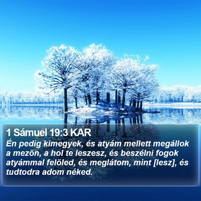 1 Sámuel 19:3 KAR Bible Verse Image