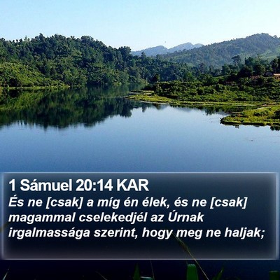 1 Sámuel 20:14 KAR Bible Verse Image