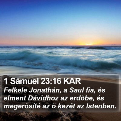1 Sámuel 23:16 KAR Bible Verse Image