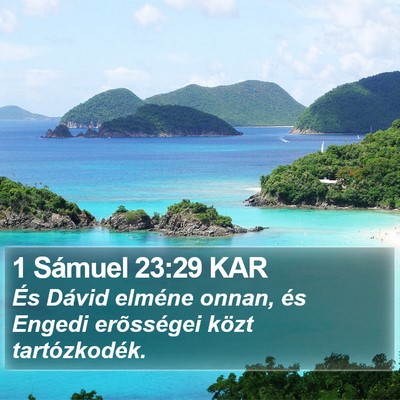 1 Sámuel 23:29 KAR Bible Verse Image