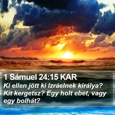 1 Sámuel 24:15 KAR Bible Verse Image