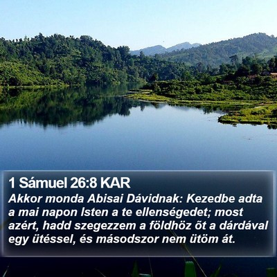 1 Sámuel 26:8 KAR Bible Verse Image