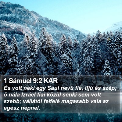 1 Sámuel 9:2 KAR Bible Verse Image
