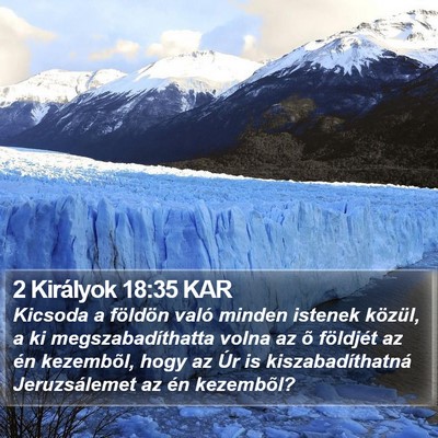 2 Királyok 18:35 KAR Bible Verse Image