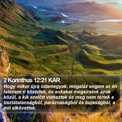 2 Korinthus 12:21 KAR Bible Verse Image