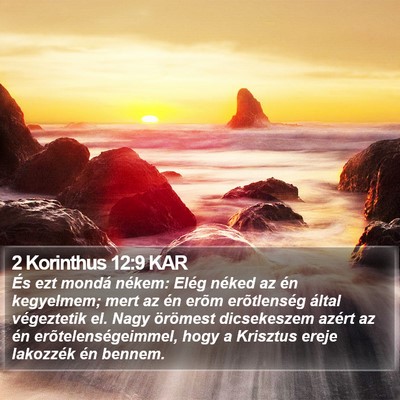 2 Korinthus 12:9 KAR Bible Verse Image