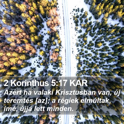 2 Korinthus 5:17 KAR Bible Verse Image
