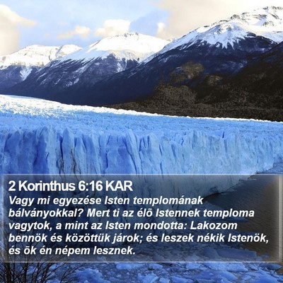 2 Korinthus 6:16 KAR Bible Verse Image