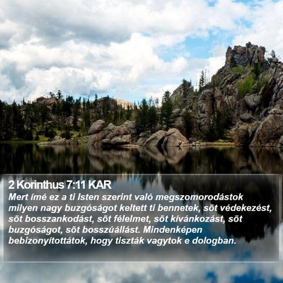 2 Korinthus 7:11 KAR Bible Verse Image