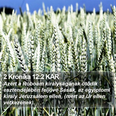 2 Krónika 12:2 KAR Bible Verse Image