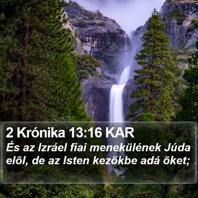 2 Krónika 13:16 KAR Bible Verse Image