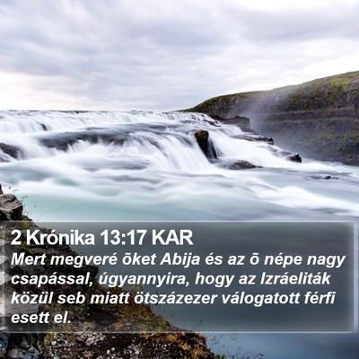 2 Krónika 13:17 KAR Bible Verse Image