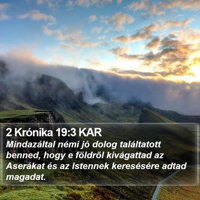 2 Krónika 19:3 KAR Bible Verse Image