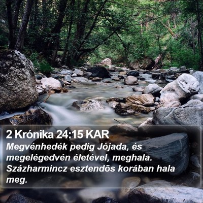 2 Krónika 24:15 KAR Bible Verse Image