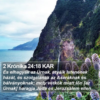 2 Krónika 24:18 KAR Bible Verse Image