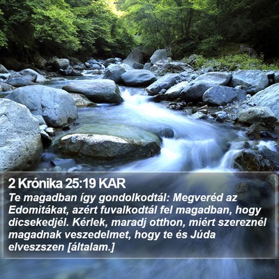 2 Krónika 25:19 KAR Bible Verse Image