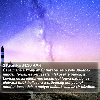 2 Krónika 34:30 KAR Bible Verse Image