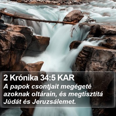 2 Krónika 34:5 KAR Bible Verse Image