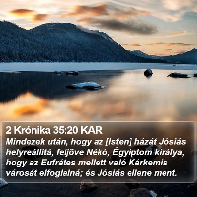 2 Krónika 35:20 KAR Bible Verse Image