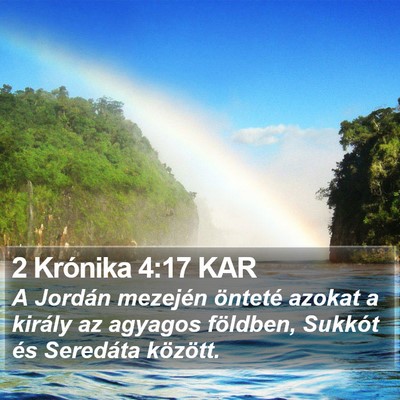 2 Krónika 4:17 KAR Bible Verse Image
