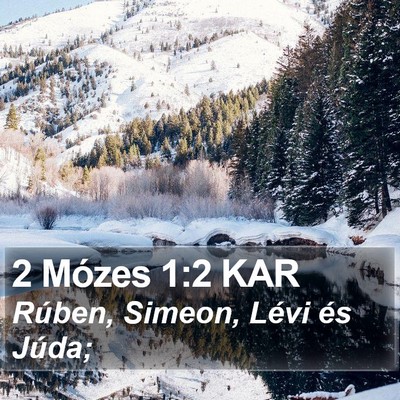 2 Mózes 1:2 KAR Bible Verse Image