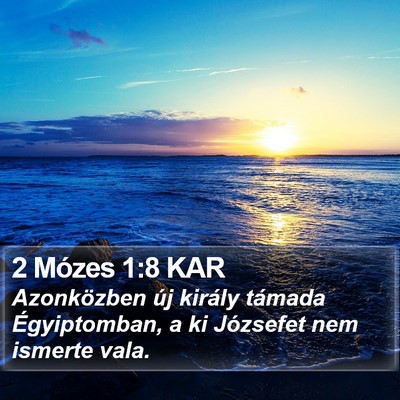 2 Mózes 1:8 KAR Bible Verse Image