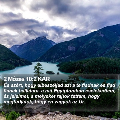 2 Mózes 10:2 KAR Bible Verse Image