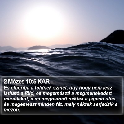 2 Mózes 10:5 KAR Bible Verse Image
