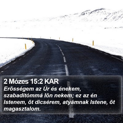 2 Mózes 15:2 KAR Bible Verse Image