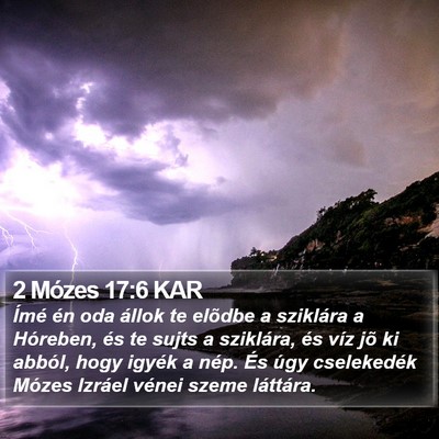 2 Mózes 17:6 KAR Bible Verse Image