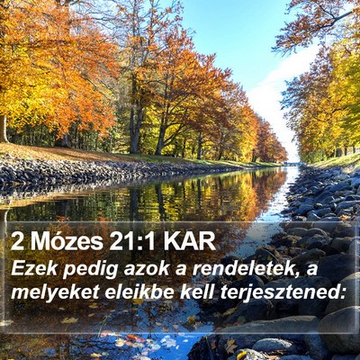2 Mózes 21:1 KAR Bible Verse Image