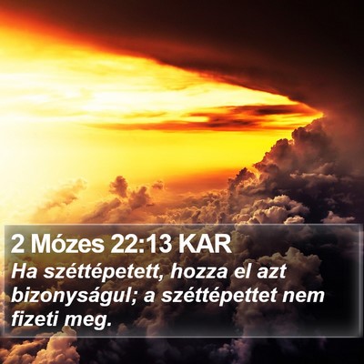 2 Mózes 22:13 KAR Bible Verse Image