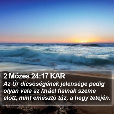 2 Mózes 24:17 KAR Bible Verse Image