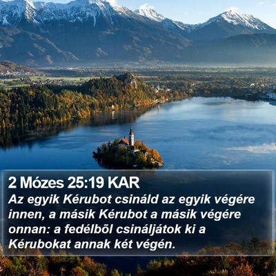 2 Mózes 25:19 KAR Bible Verse Image