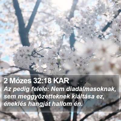 2 Mózes 32:18 KAR Bible Verse Image