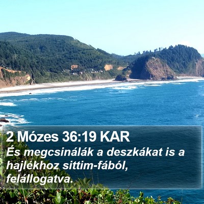2 Mózes 36:19 KAR Bible Verse Image