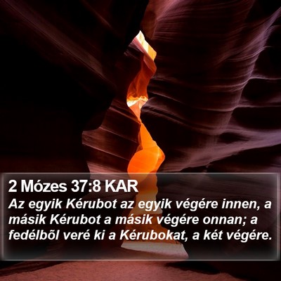 2 Mózes 37:8 KAR Bible Verse Image