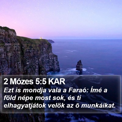 2 Mózes 5:5 KAR Bible Verse Image