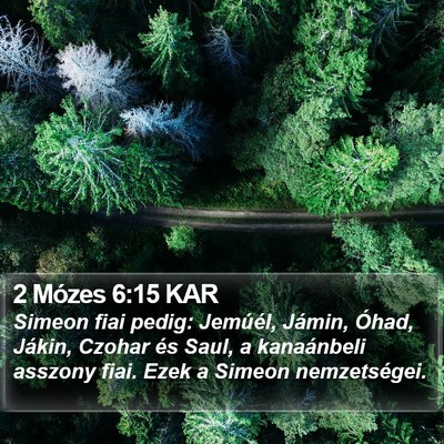 2 Mózes 6:15 KAR Bible Verse Image