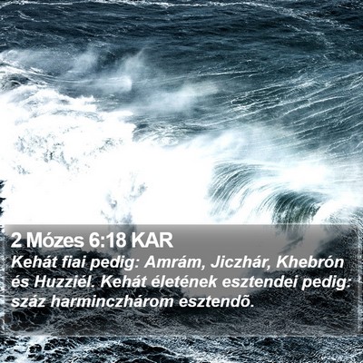 2 Mózes 6:18 KAR Bible Verse Image