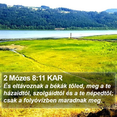 2 Mózes 8:11 KAR Bible Verse Image