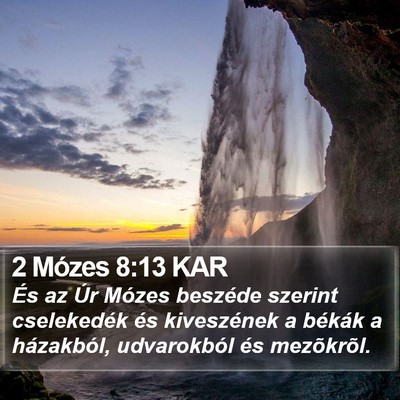 2 Mózes 8:13 KAR Bible Verse Image