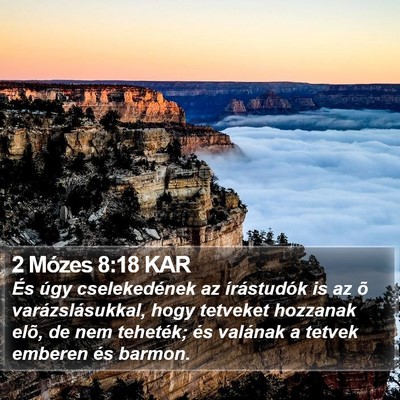 2 Mózes 8:18 KAR Bible Verse Image