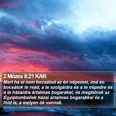 2 Mózes 8:21 KAR Bible Verse Image