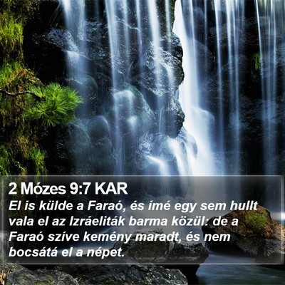 2 Mózes 9:7 KAR Bible Verse Image